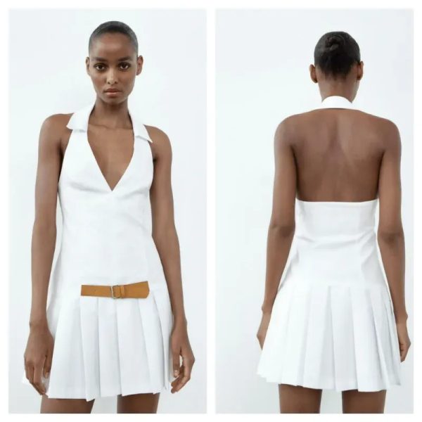 Vestido Zara hebilla