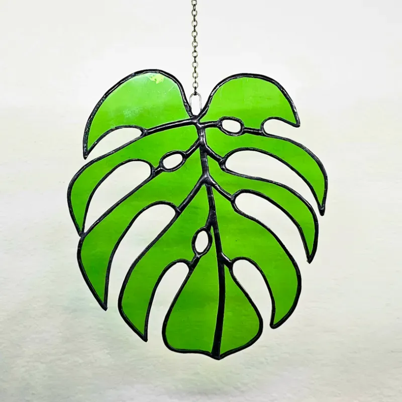 Hoja de Monstera mediana 