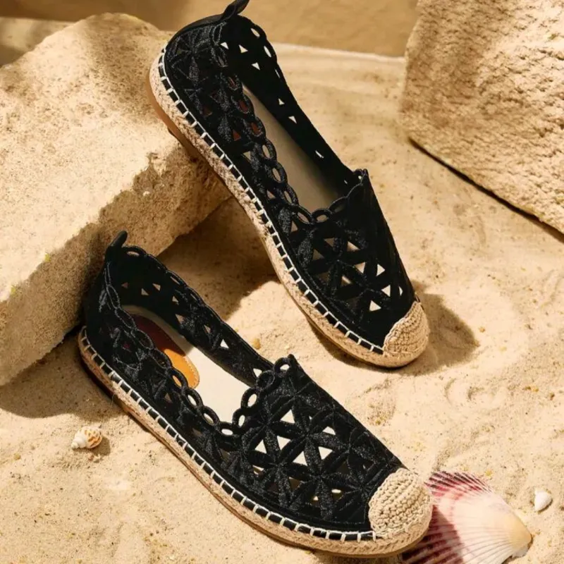 Zapatos tejidos punta d saco