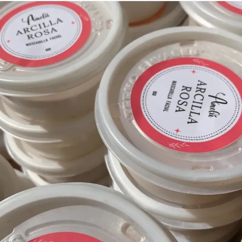 Mascarilla fácil de Arcilla Rosa 