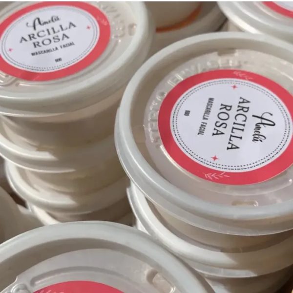 Mascarilla fácil de Arcilla Rosa 