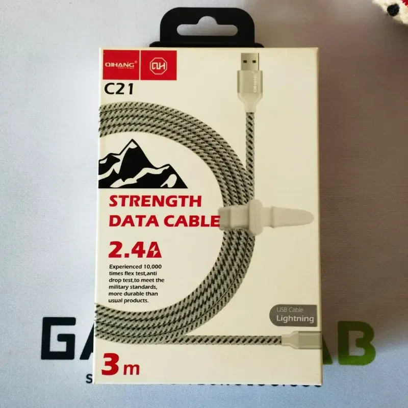  Cable QIHANG C21 (USB-A a Lightning)