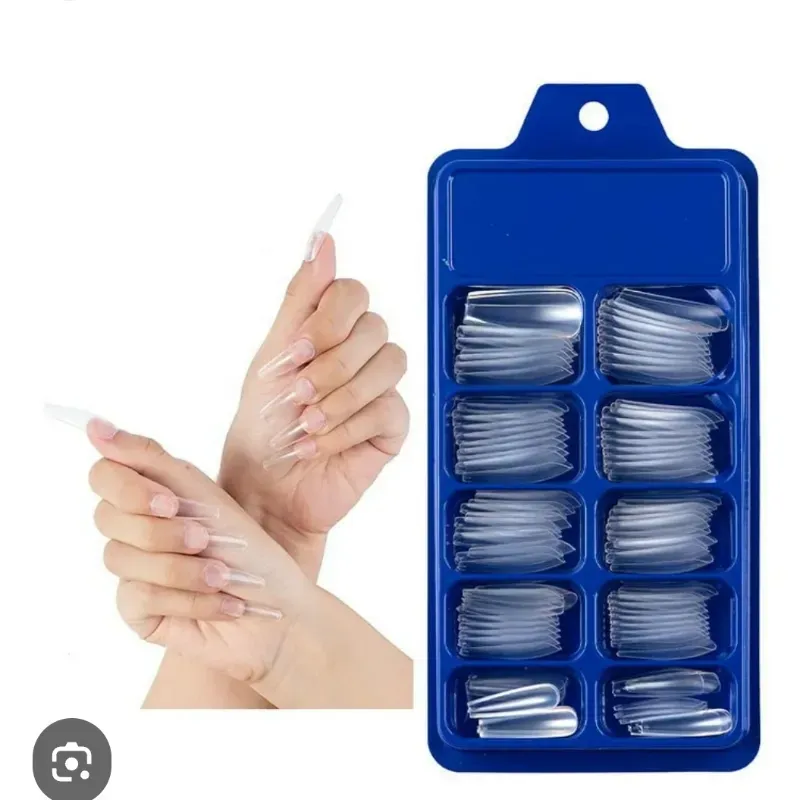 Caja de uñas full cover 100 pieza
