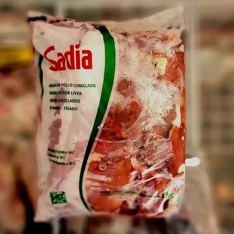 Hígado de pollo.SADIA