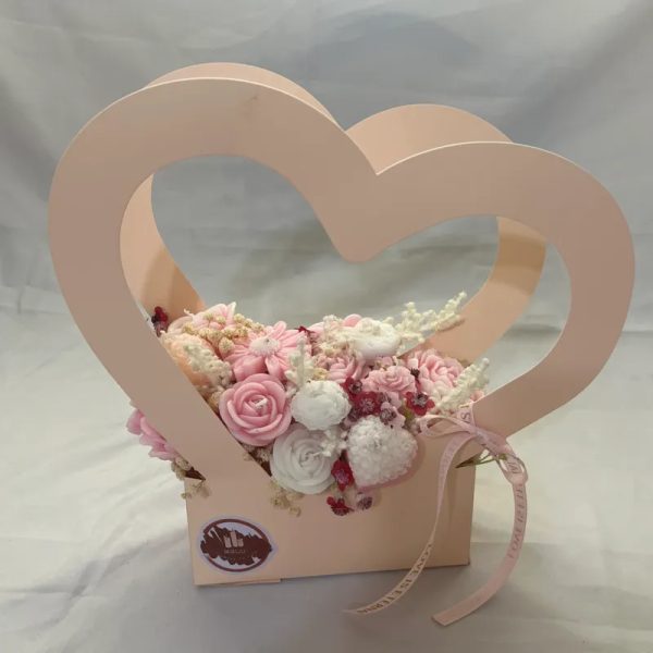 Cesta corazón 