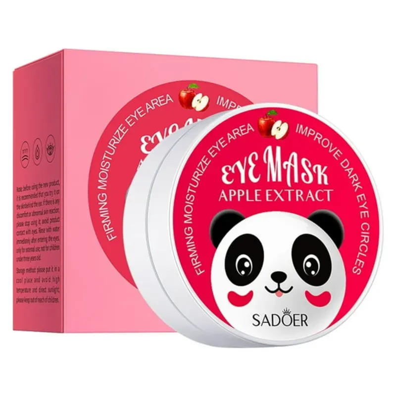 Mascarillas para el contorno de ojos de Manzana 
