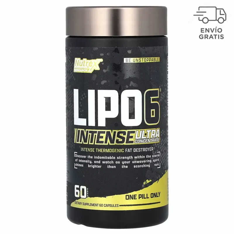 Lipo 6 Intense, Ultraconcentrado, 60 cápsulas