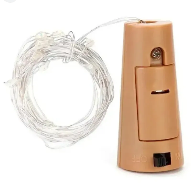 Corcho plástico con luces