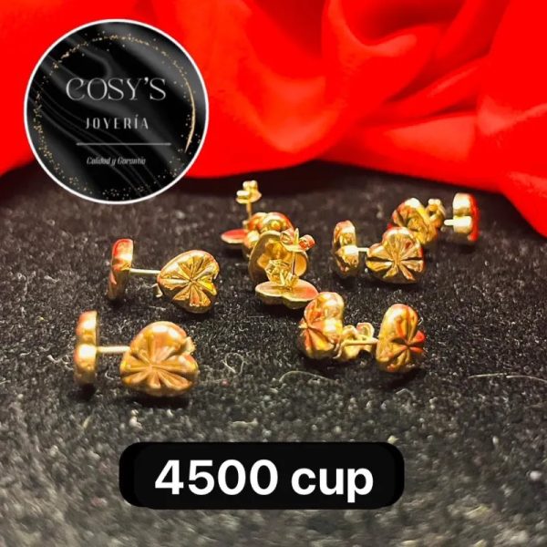 Aretes de corazón