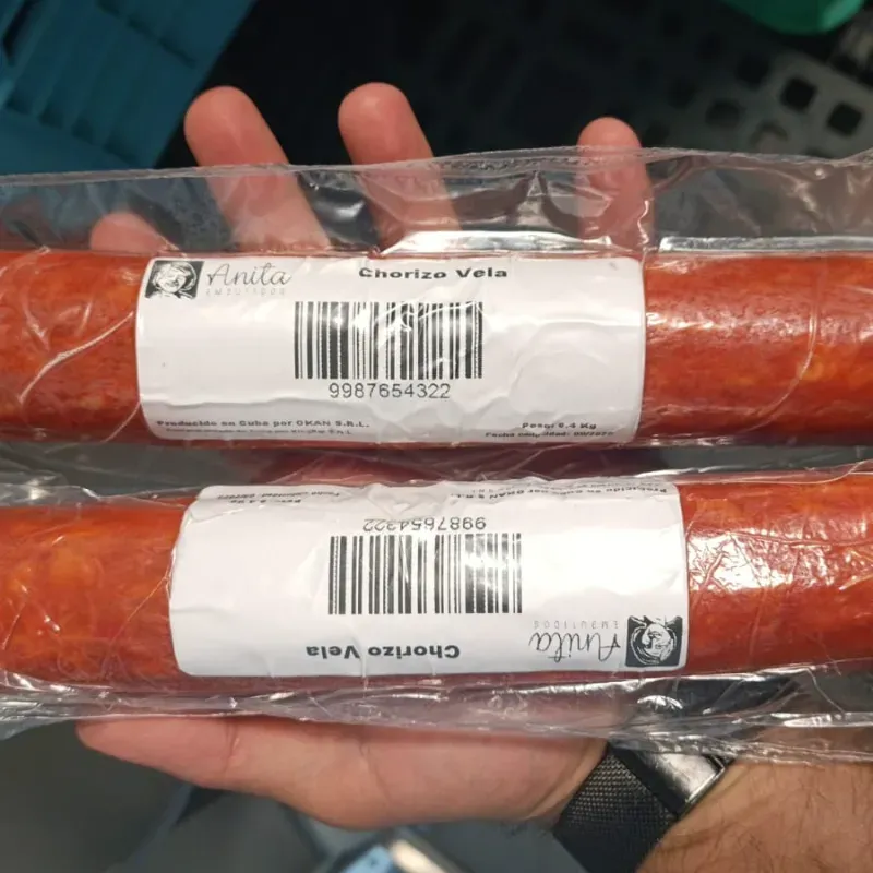 Chorizo vela