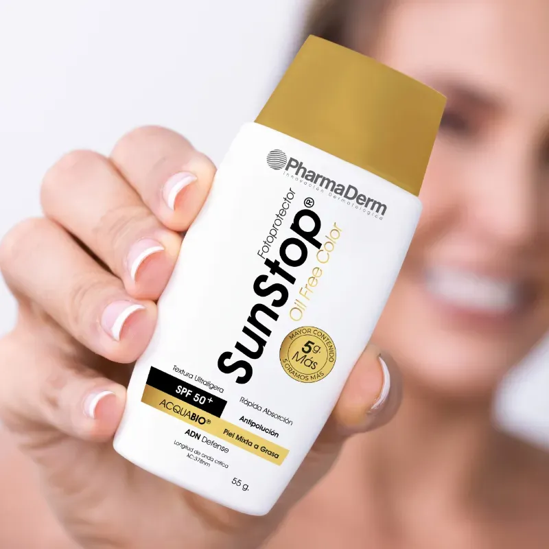 SunStop Oil Free Color SPF 50 + 55g