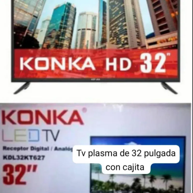 TV Konka con cajita incluida