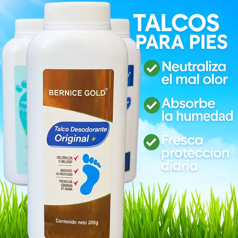 Talcos para pies