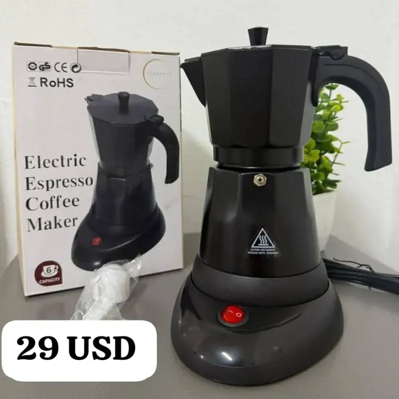 Cafetera electrica 6tazas