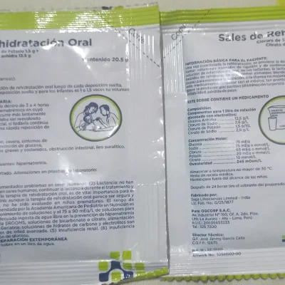 Sales de rehidratacion oral