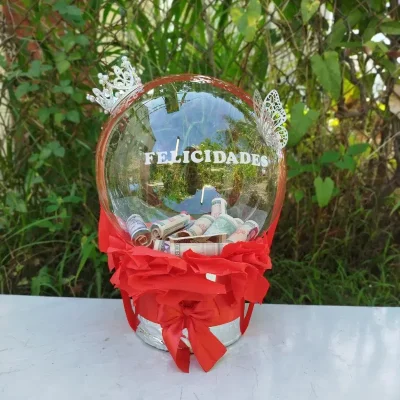 Globo con dinero