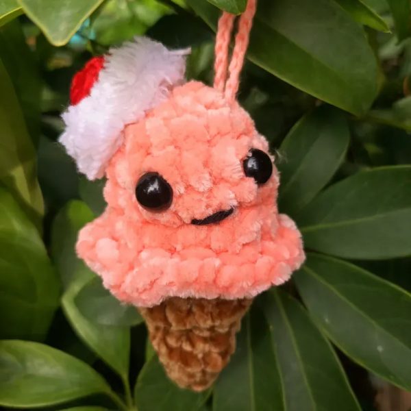 Amigurumi de helado