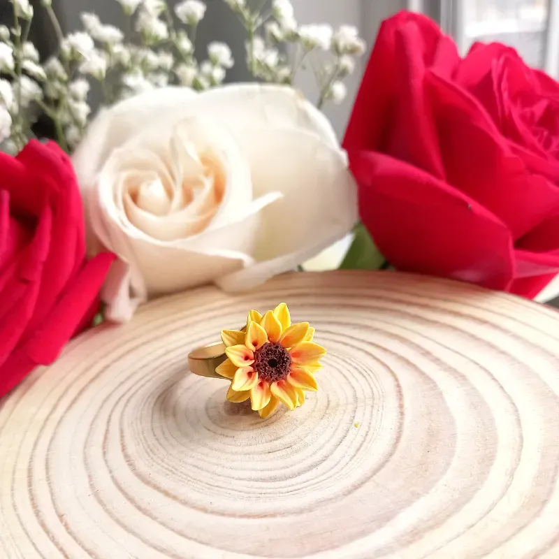✨Anillo de Girasol✨