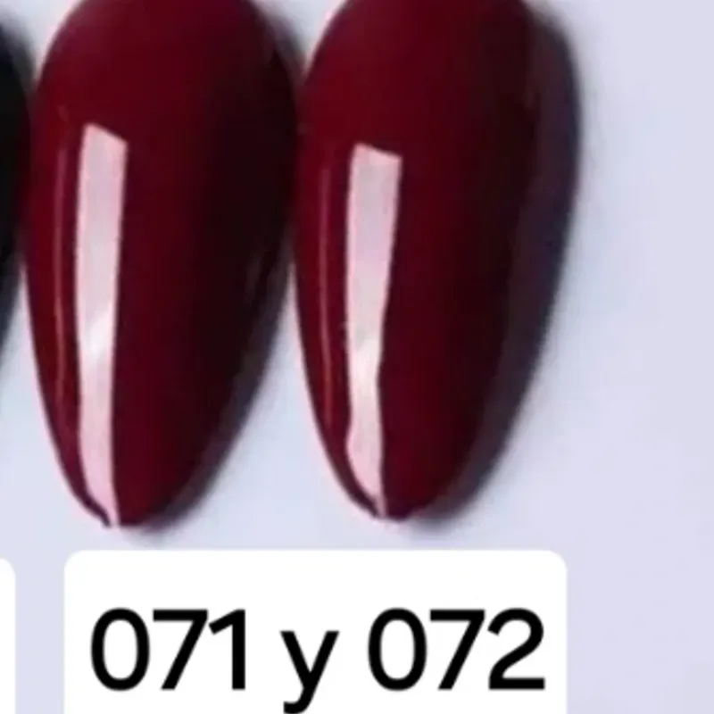 AM2>Esmalte Rojo 071 y 072 gama L