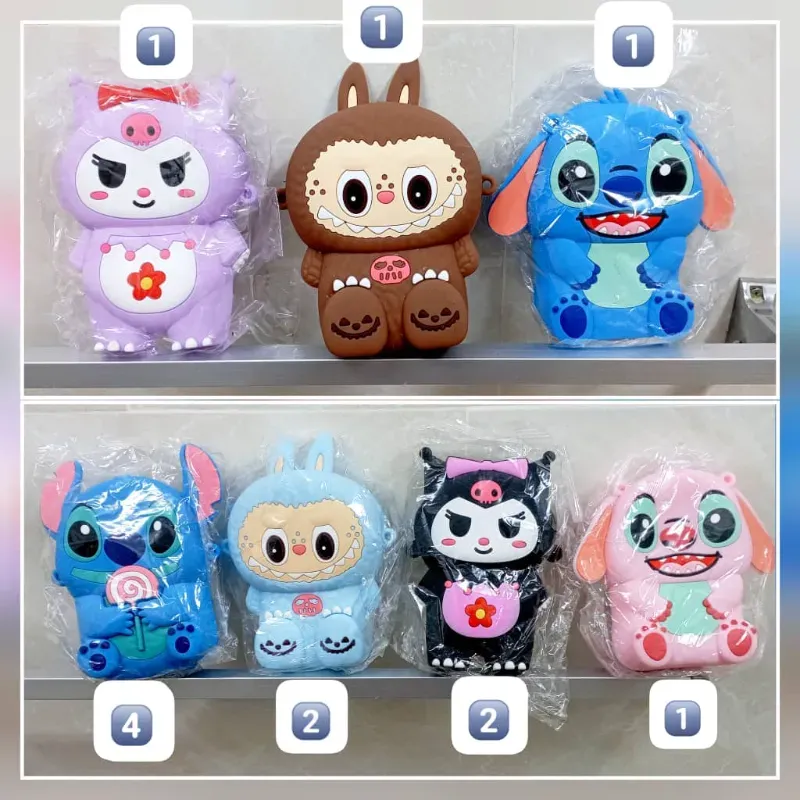 Cartera engomada temática