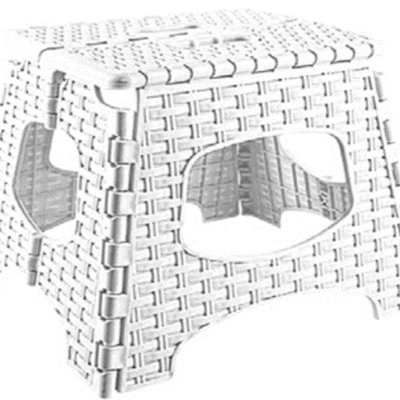 Taburete Plegable  27 cm surtido Blanco