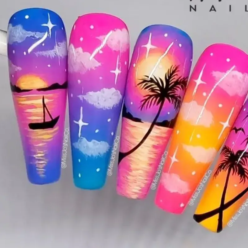 Micropintura de verano