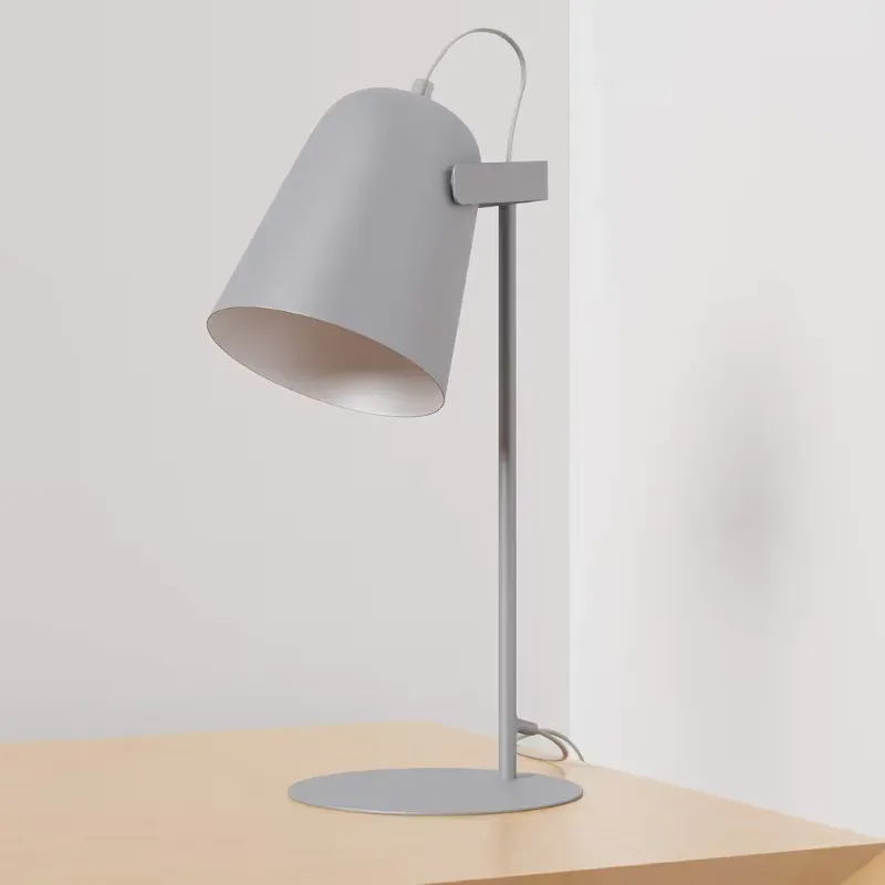 Lámpara de mesa - Vintage - Gris