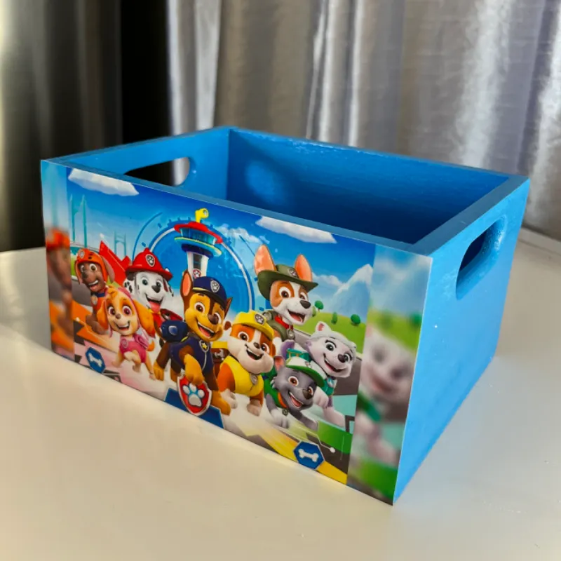 Caja organizadora pequeña con temática de Paw Patrol