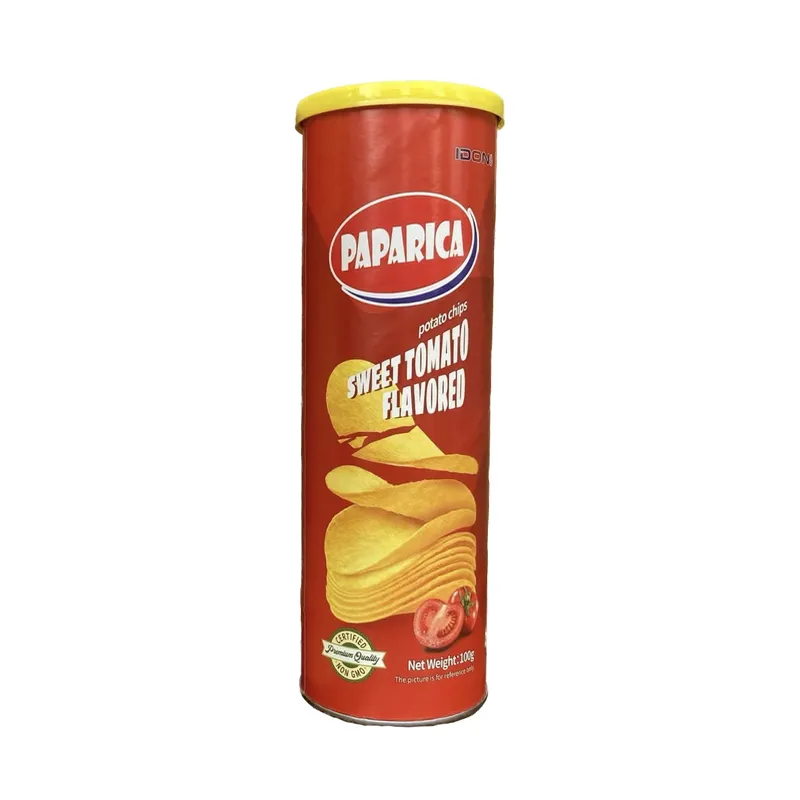 Paparica Papas tipo chips sabor tomate dulce