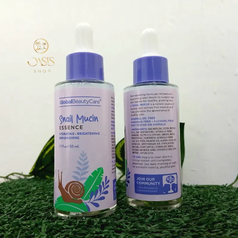 Esencia de mucina de caracol 50 ml - Global Beauty Care
