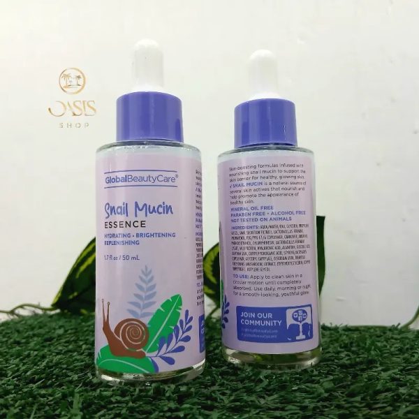 Esencia de mucina de caracol 50 ml - Global Beauty Care