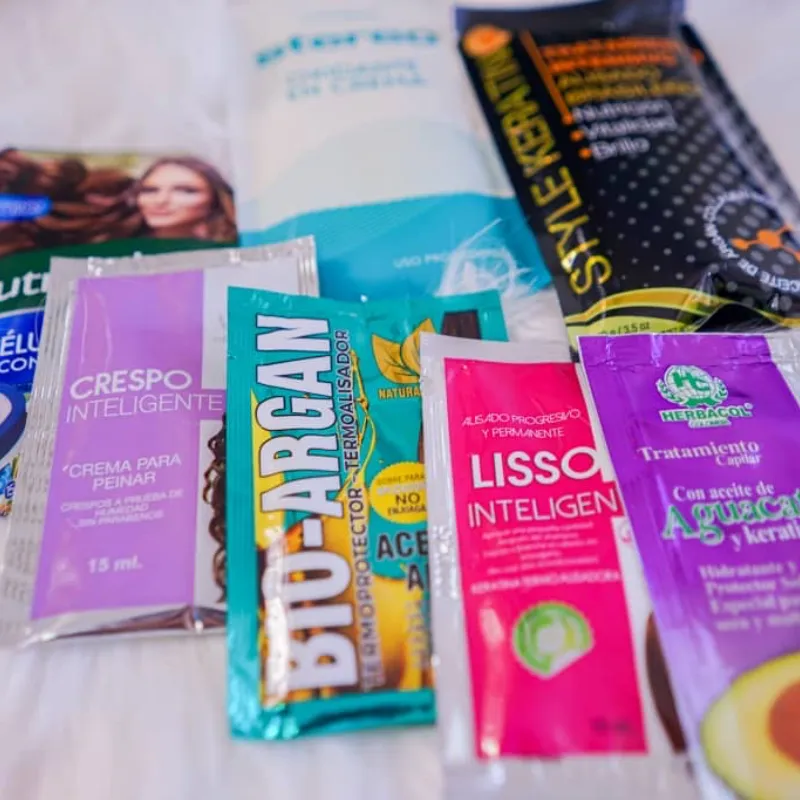 Tratamientos para el cabello de una aplicación