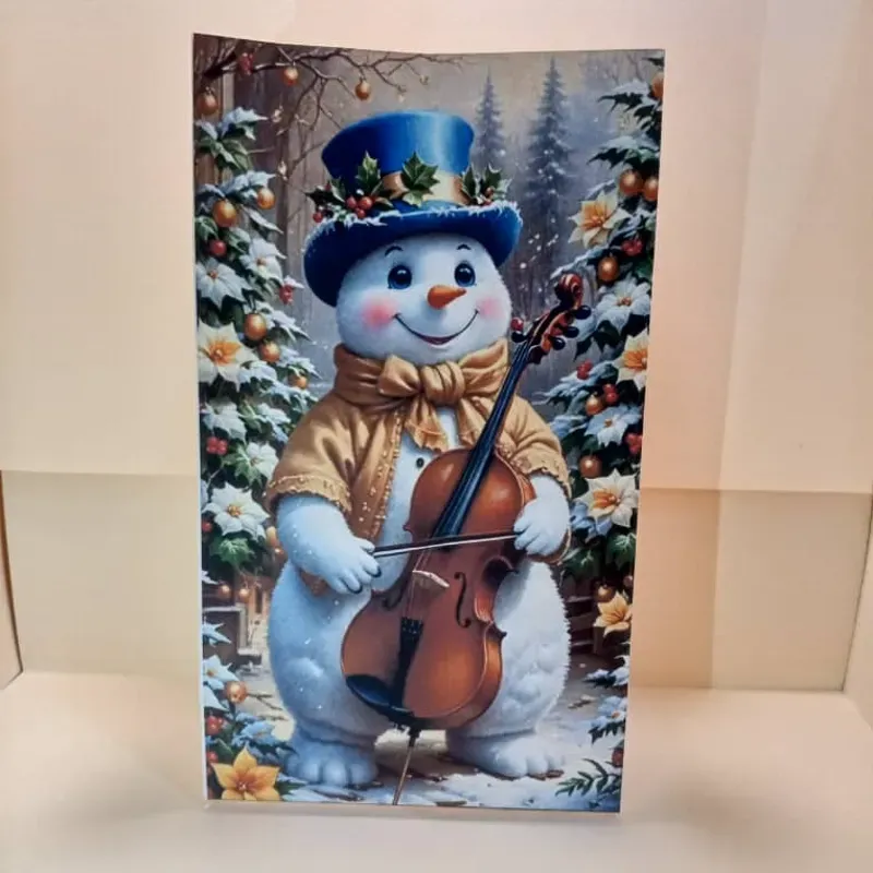 Bolsa de regalo temática navideña