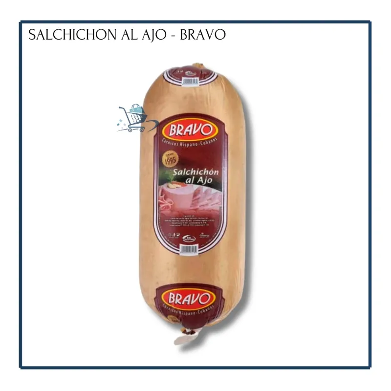 Salchichón al Ajo - Bravo (2.0Kg)