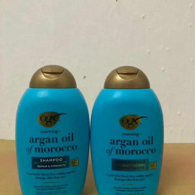 ✨ Shampoo y Acondicionador OGX con Aceite de argán