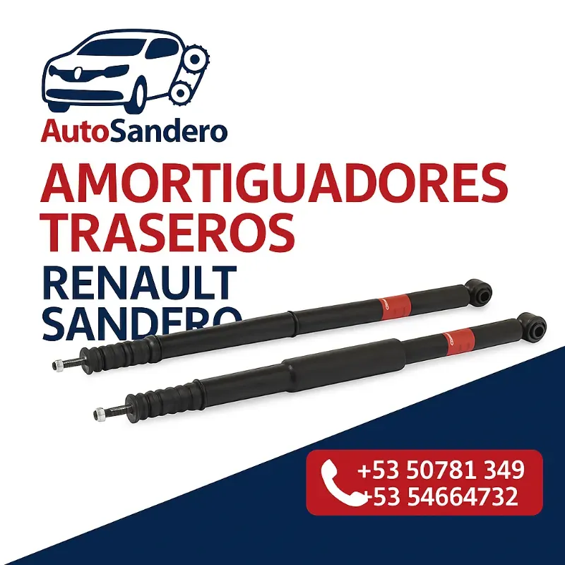 Amortiguadores traseros