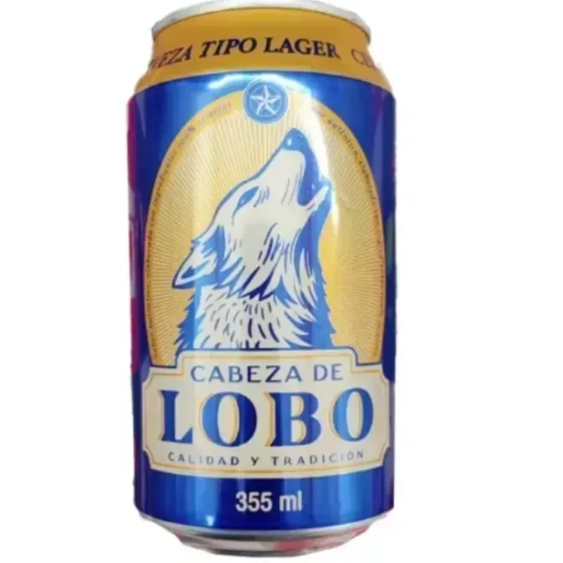 Caja de Cerveza - Cabeza de Lobo