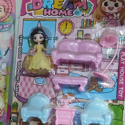 Set en forma de casa de Muñecas