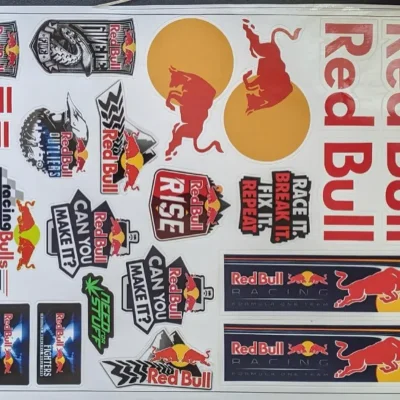 Calcomanía Red Bull 2