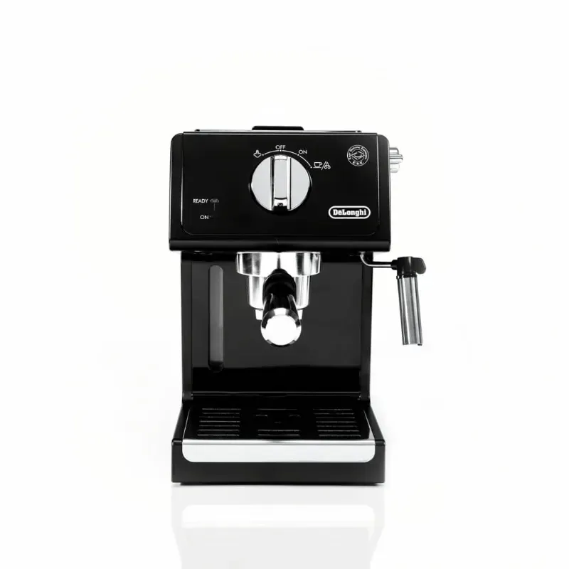 CAFETERA DELONGHI / MÁQUINA PARA EXPRESO MOD. ECP3120 15BAR (CALIDAD PROFESIONAL) 110V/60Hz c/BRAZO ESPUMANTE, NUEVA.