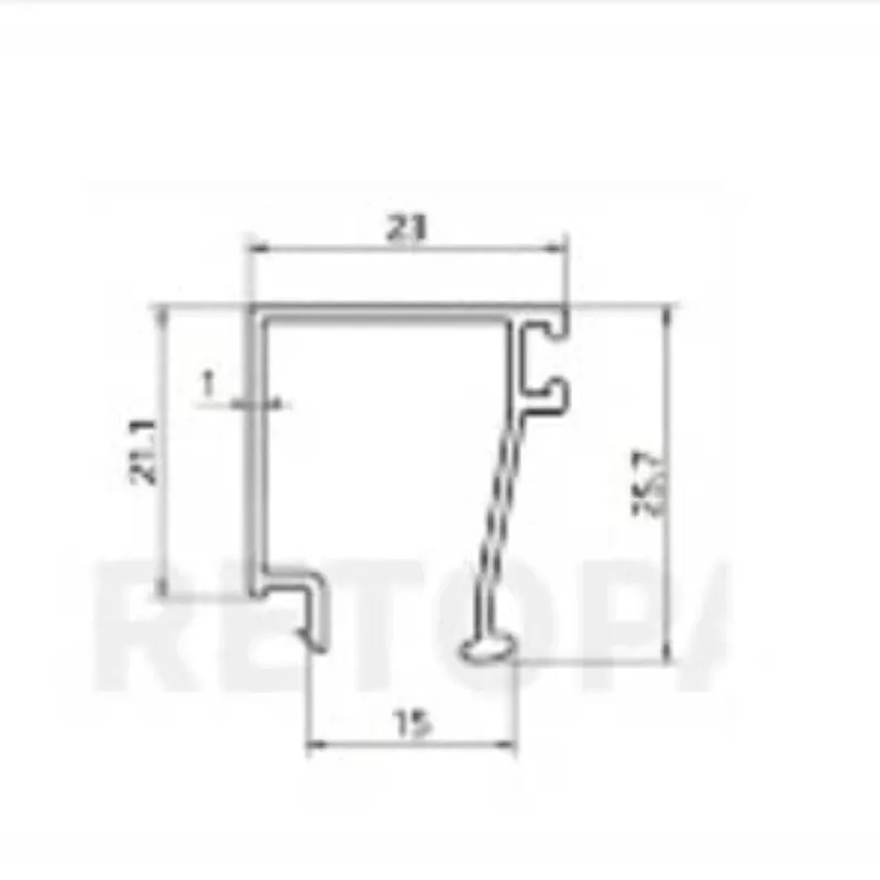 LISTON DE VENTILADOR 5.8 M