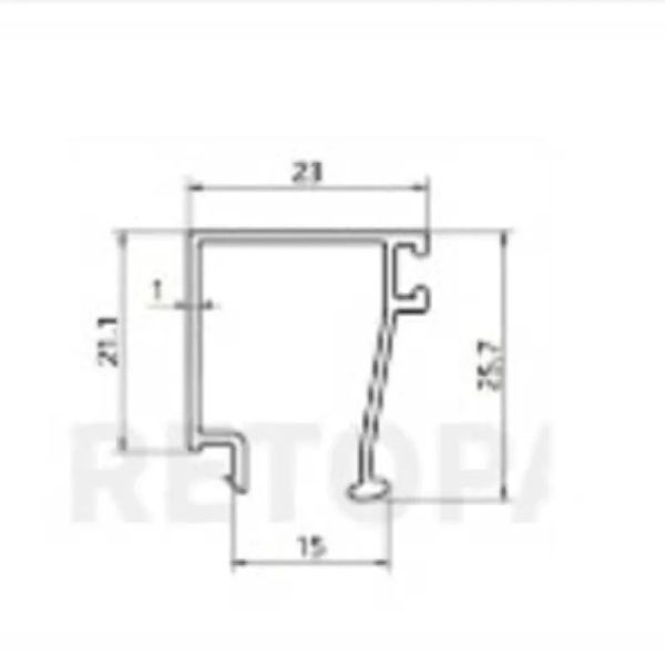LISTON DE VENTILADOR 5.8 M