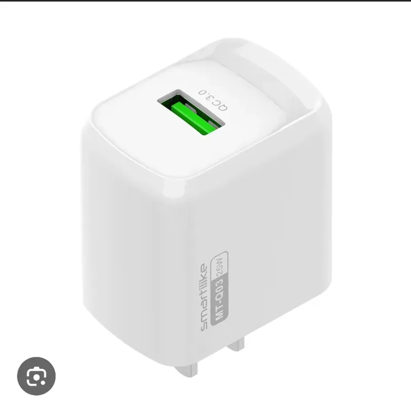 Cargador carga rápida 25wats