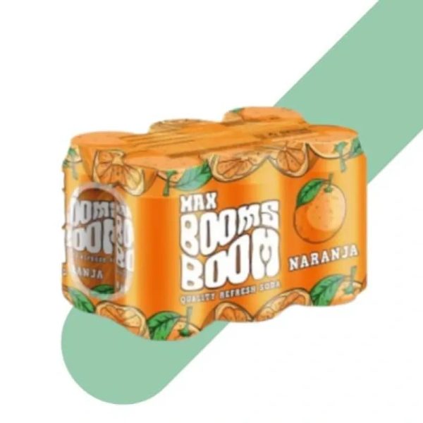 Refresco Naranja Max Booms Boom