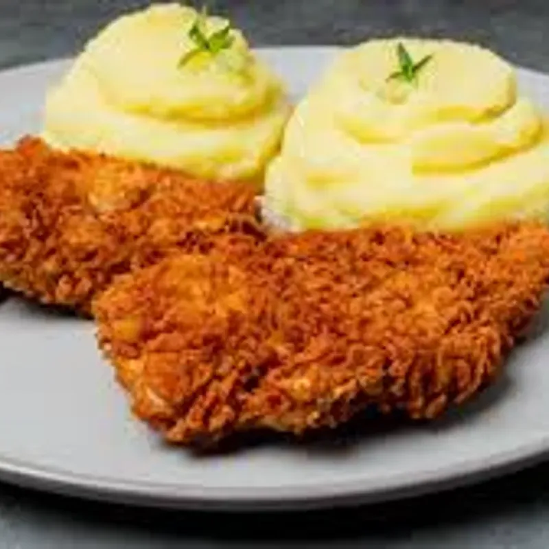 Bistec de Pollo Empanado