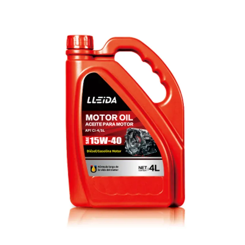 Aceite de motor 15W-40, API CI-4/SL, diesel/gasolina, 4L/botella