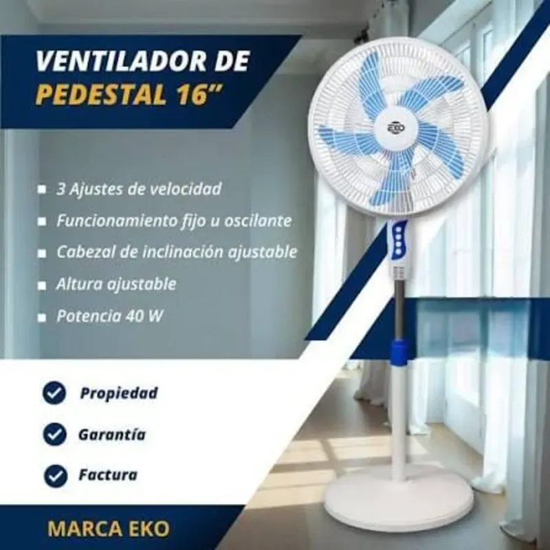 Ventilador de pie 16"