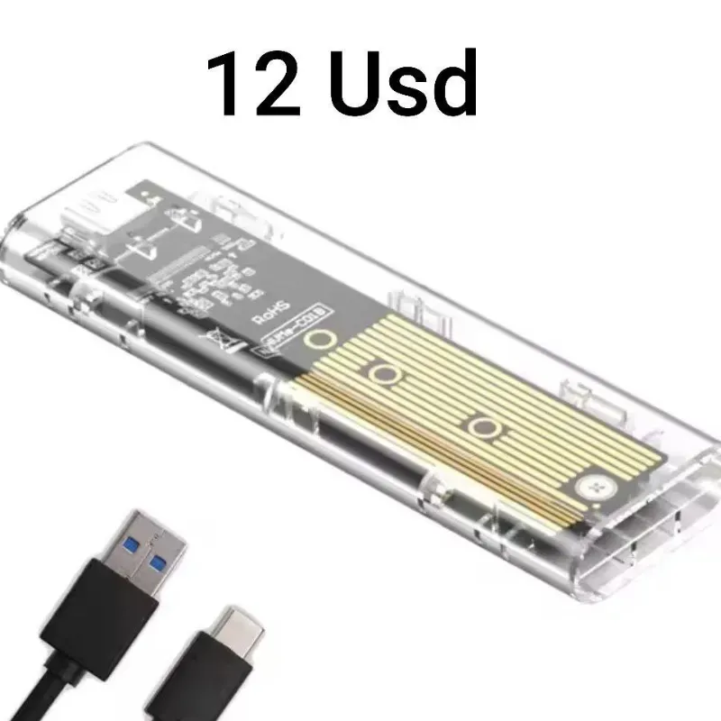 Caja externa para disco M2