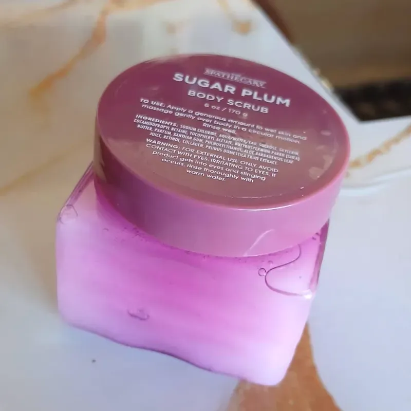 Crema exfoliante corporal