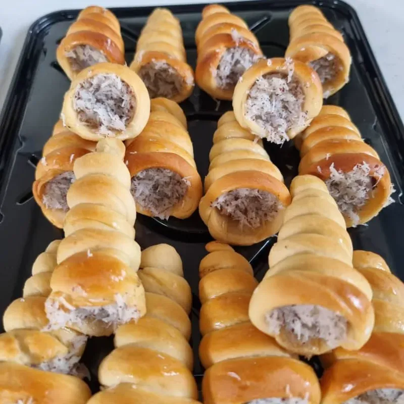 Tarritos rellenos de coco